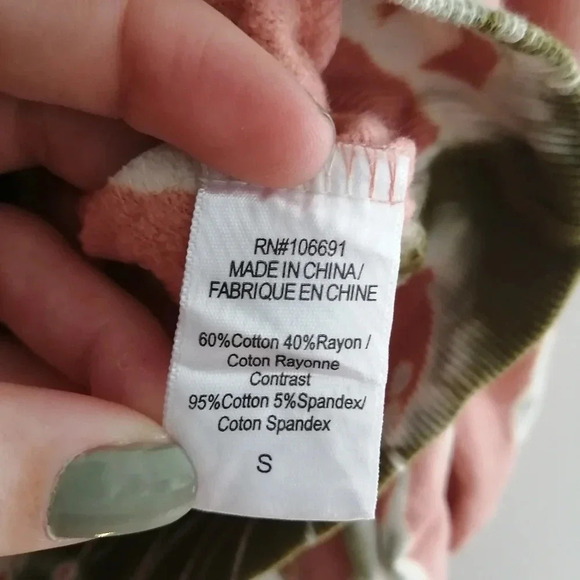 YFB Young Fabulous & Broke Tie Dye Balloon Sleeve Sweater Orange and Green Small - Picture 9 of 13